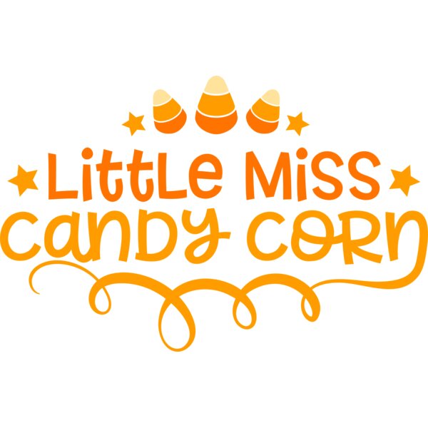 Little Miss Candy Corn Thumbnail