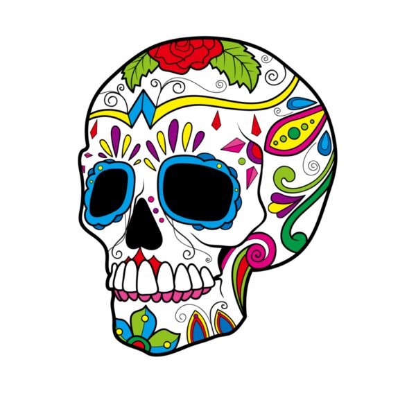 DIA DE LOS MUERTOS SKULL 50 Thumbnail