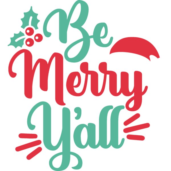 CHR048 Be Merry Yall Photoroom Thumbnail